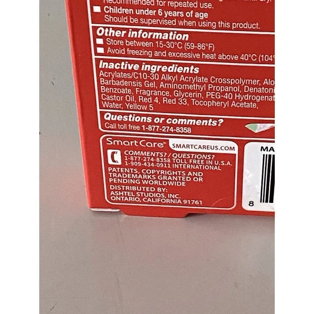 Smart Care Scented Hand Sanitizer Spray 1 Fl Oz Pumpkin Spice Hydrating NEW‎